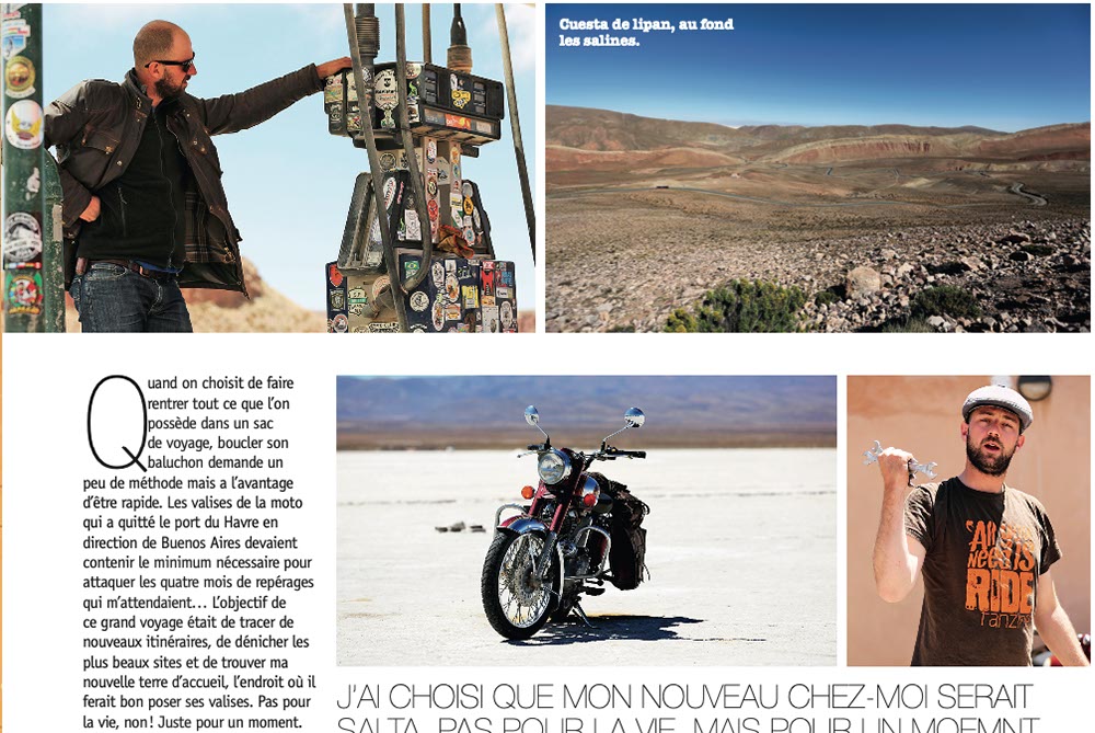 Road Trip Mag #30 Portrait Gauthier Deschamps Argentine