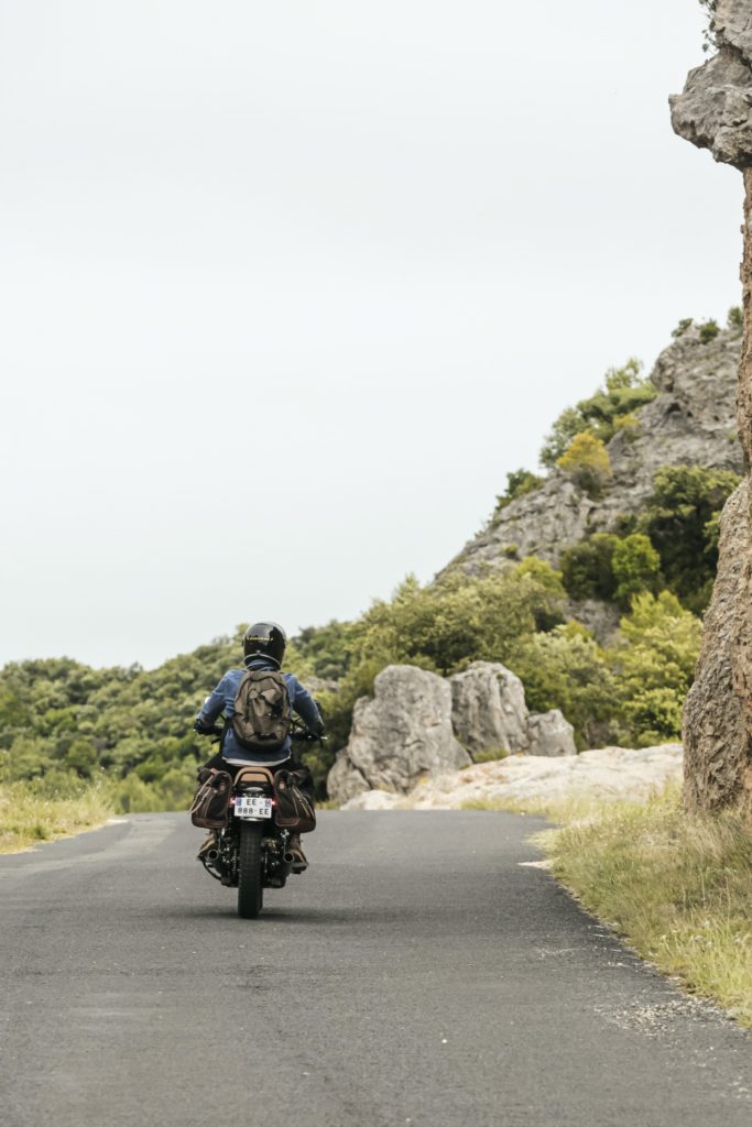 Languedoc à moto