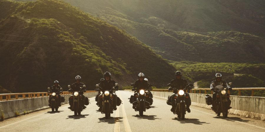 Voyageurs moto Mono 500 en Colombie